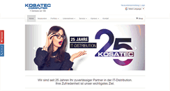 Desktop Screenshot of kosatec.de